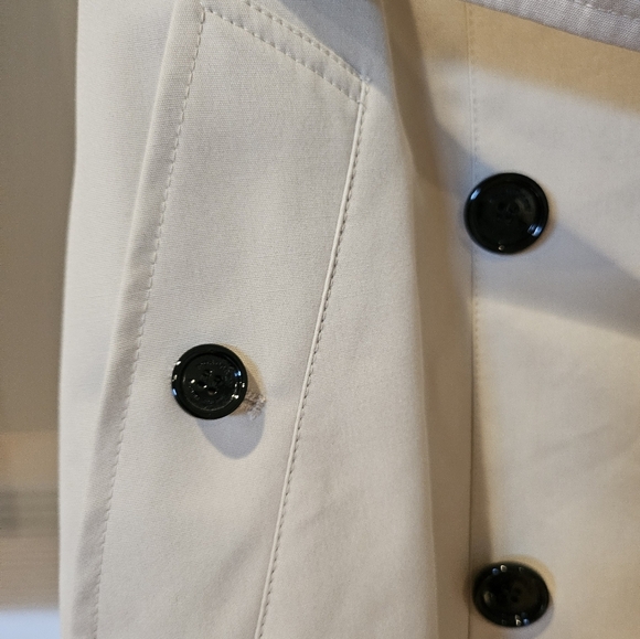 NWT Burberry Logo Fabric Trench US4 - Picture 4 of 16